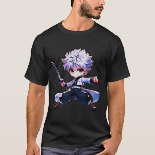 Killua Zoldyck from Hunter x Hunter fan art T-Shirt