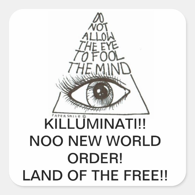 Killuminati Sticker (Front)
