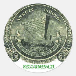 Killuminati Upside down Pyramid Sticker