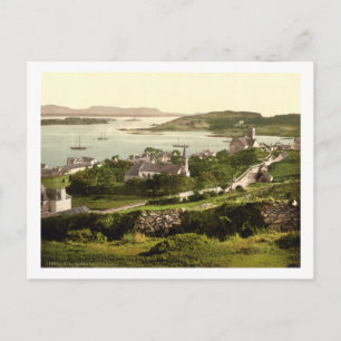 Killybegs Village, Donegal, Ireland, 19th century Postcard