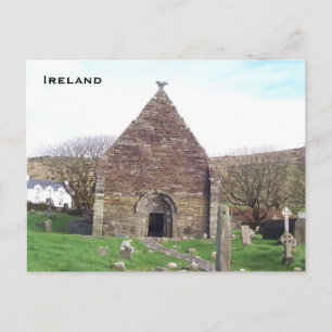 Kilmalkedar Church, Dingle, Kerry, Ireland Postcard