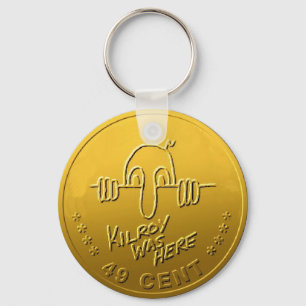 Kilroy Was Here Key Ring