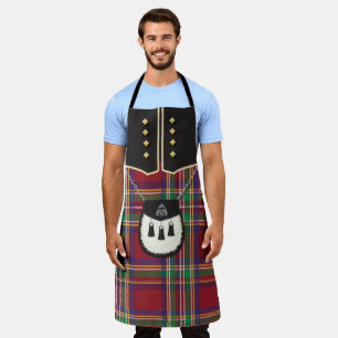 kilt and sporran apron for men