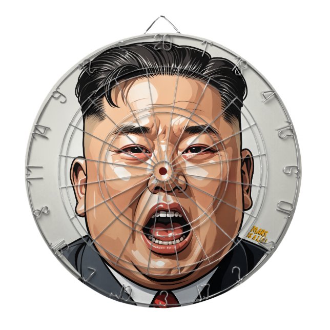 Kim Jong-Il Dartboard – Take Aim,Make Your Point ! (Front)