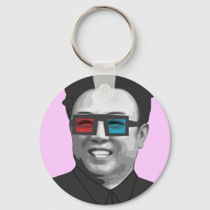 Kim Jong-Il - North Korea Key Ring