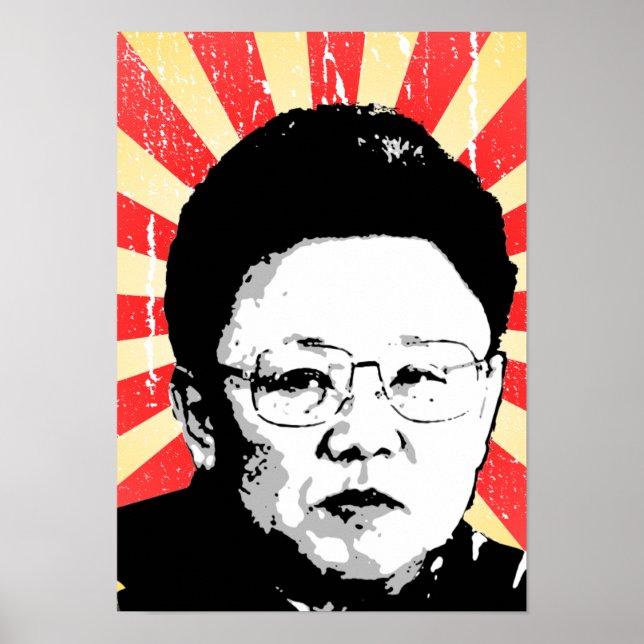 Kim Jong Il Poster (Front)