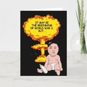 Kim Jong Un Birthday Card - I hope you have a blas