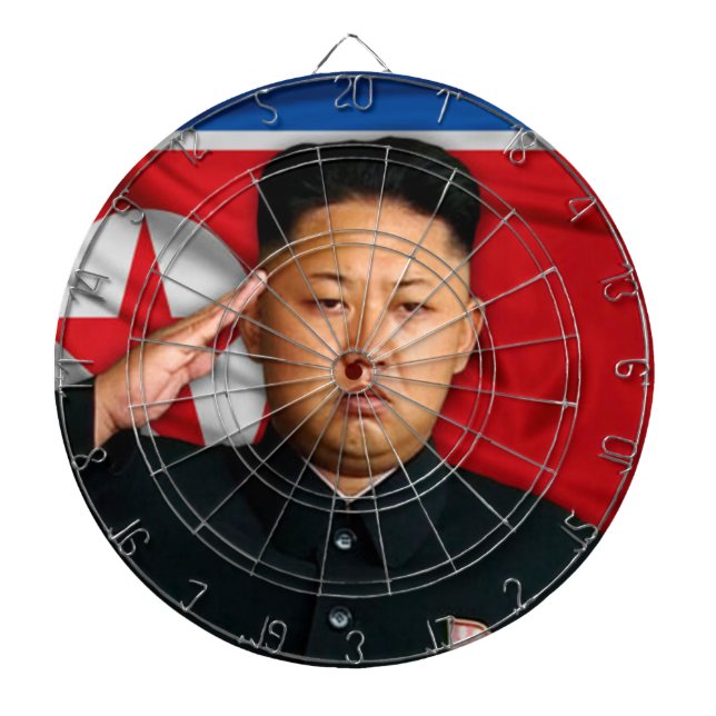 Kim Jong Un Dartboard (Front)