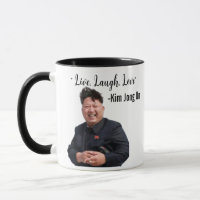 Kim Jong Un, Live, Laugh, Love, Meme Gift