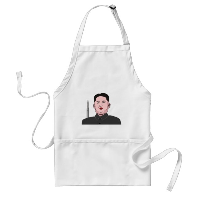 Kim Jong-un & nuclear missile Standard Apron (Front)