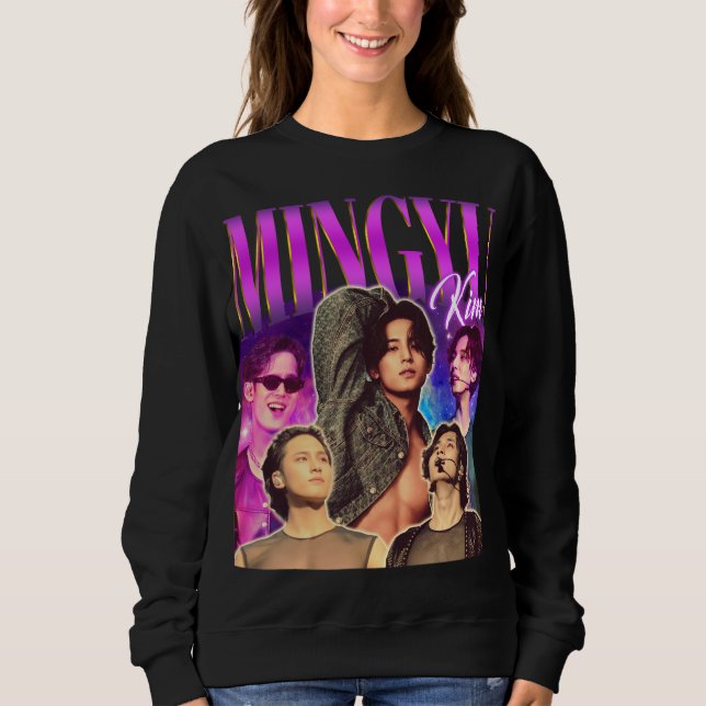 Kim Min-gyu Art | Bootleg | K-Drama | K-pop Idol  Sweatshirt (Front)