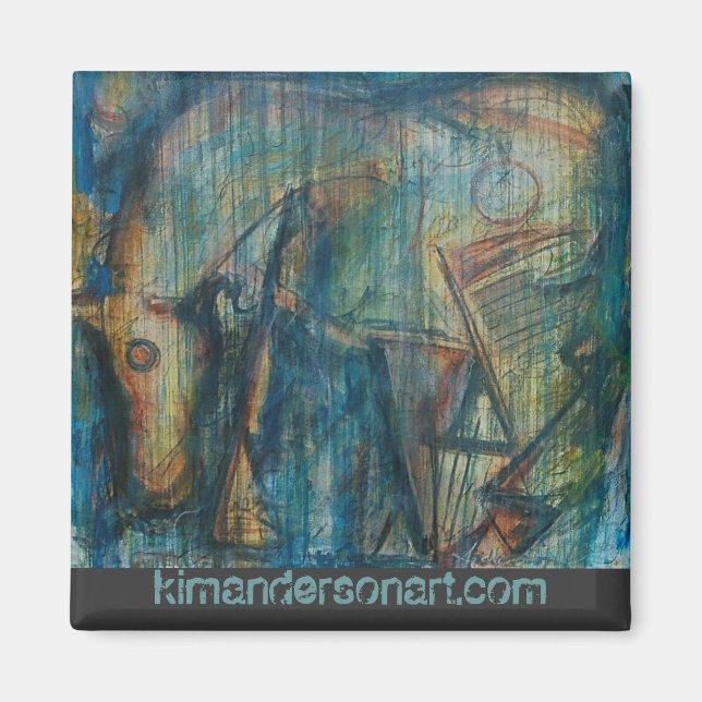 KImAndersonArt Magnet (Front)