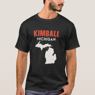 Kimball Michigan USA State America Travel Michigan T-Shirt
