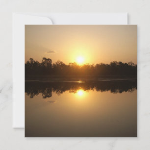 Kimberley Sunset Flat Card