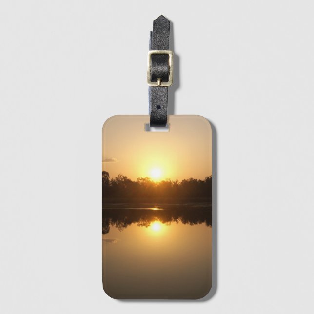 Kimberley Sunset  Luggage Tag (Front Vertical)