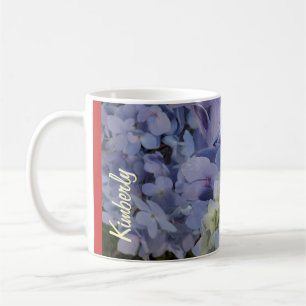 Kimberly Hydrangeas Mug #2 with Customisable Name