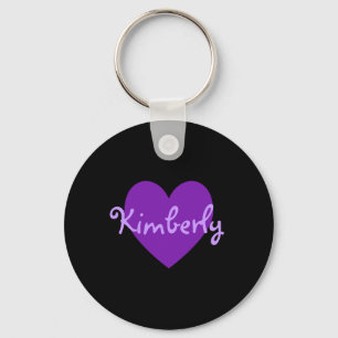 Kimberly in Purple Key Ring