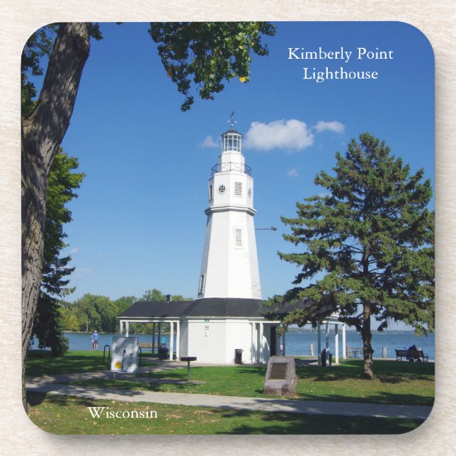 Kimberly Point Lighthouse coaster (Front)