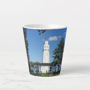 Kimberly Point Lighthouse latte glass Mug