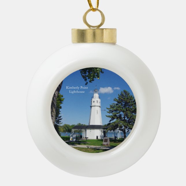 Kimberly Point Lighthouse ornament (Front)