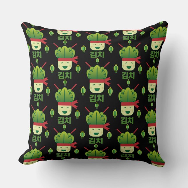 Kimchi Asian Food   Cushion (Front)