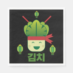 Kimchi Asian Food Napkin