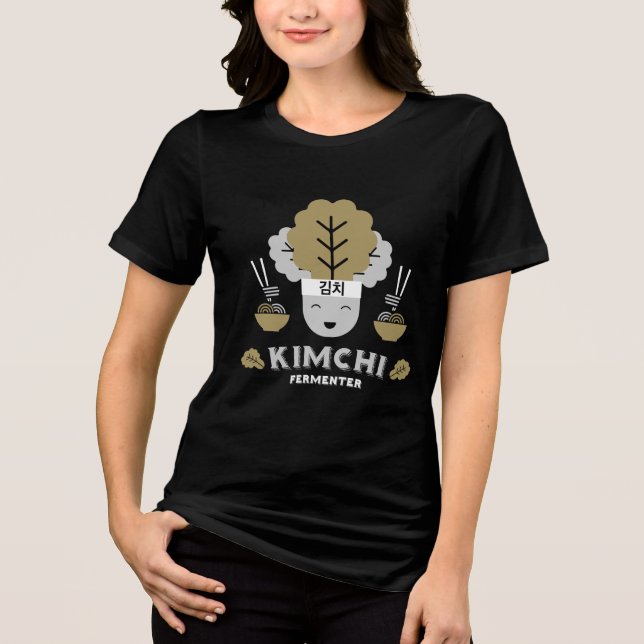 Kimchi Cook Gift Tri-Blend Shirt (Front)