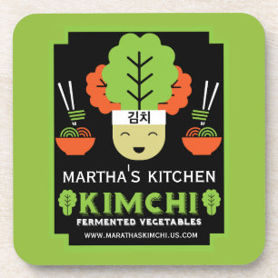 Kimchi Kitchen Home Made Food Coaster