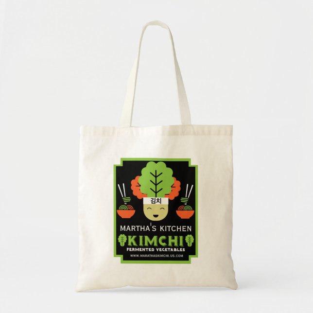 Kimchi Kitchen Home Made Food Tote Bag (Front)