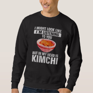 Kimchi Vintage Korean Food Funny Asian Premium Sweatshirt