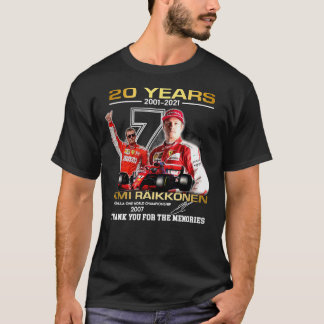 Kimi-Raikkonen 20 Years 2001-2021 Classic T-Shirt