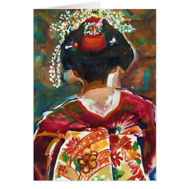 Kimoku "GEISHA GIRL" Original Wate... - Customised (Front)