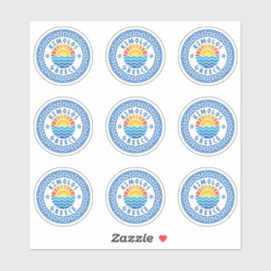 Kimolos Island, Greece Multiple Pack Sticker