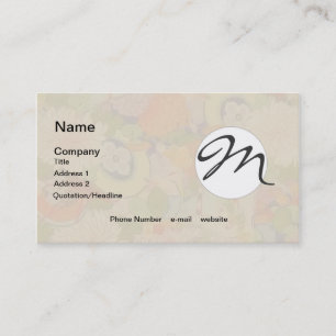 Kimono Flower Pink Floral Pattern Business Card