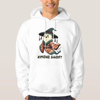 Kimono ghost - Trick or treat - Happy halloween Hoodie