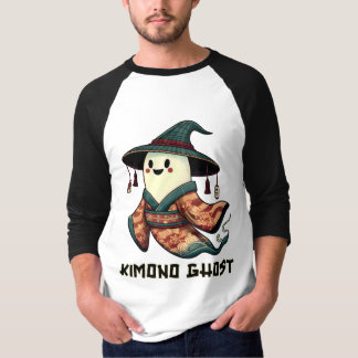 Kimono ghost - Trick or treat - Happy halloween T-Shirt