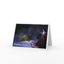 Kimono notecard (change/personalise the text)