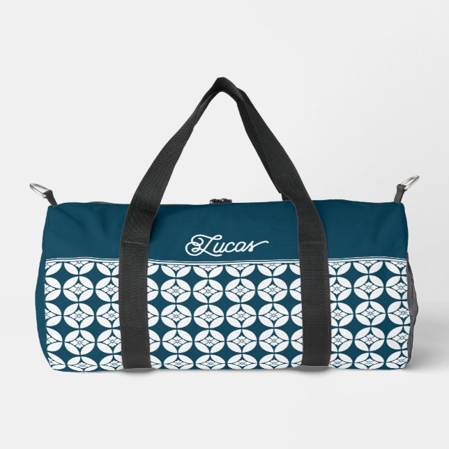 Kimono pattern Bags | 七宝花菱 Shippo Hanabishi (Front)