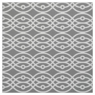 Kimono print, dark grey and silver grey fabric