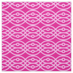 Kimono print, magenta and pink fabric