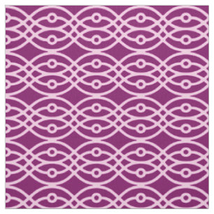 Kimono print, plum and pink fabric