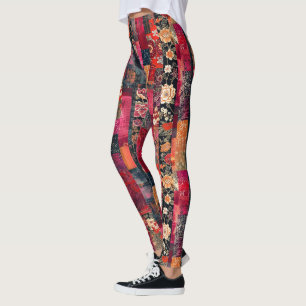Kimono Splice Leggings