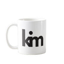 Kim's personal coffee mug