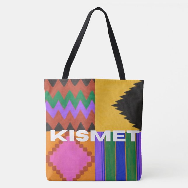 Kimset Kente Tote Bag (Front)