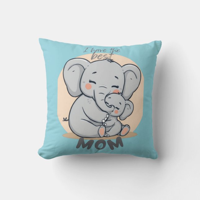 Kimspired Creations Mom Appreciation Throw Pillow (Front)