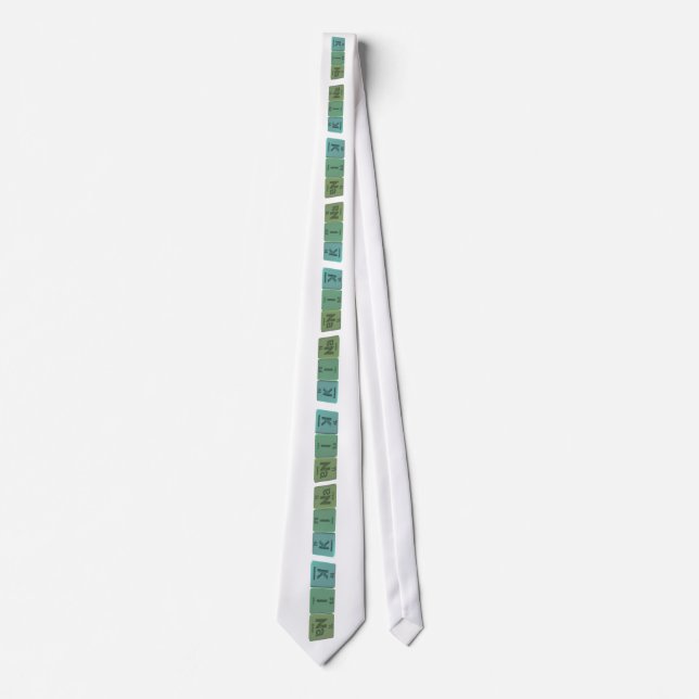 Kina as Potassium Iodine Sodium Tie (Front)