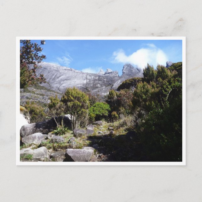 kinabalu high view postcard (Front)