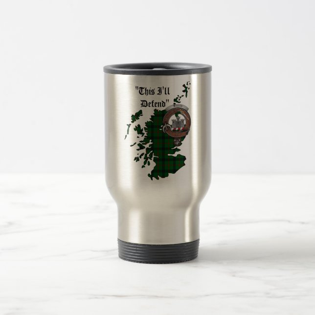 Kincaid Clan Badge Travel Mug (Center)
