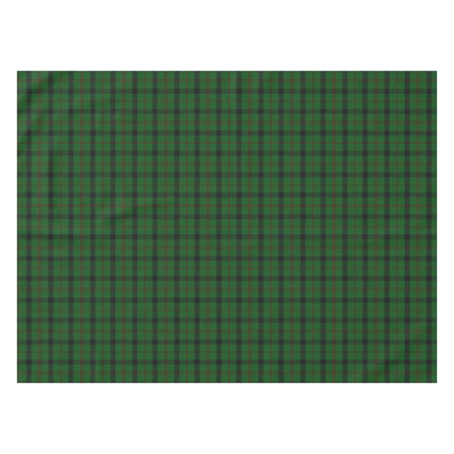 Kincaid Clan Tartan Plaid Table Cloth (Front (Horizontal))