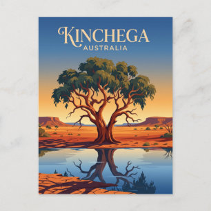 Kinchega National Park Australia Postcard